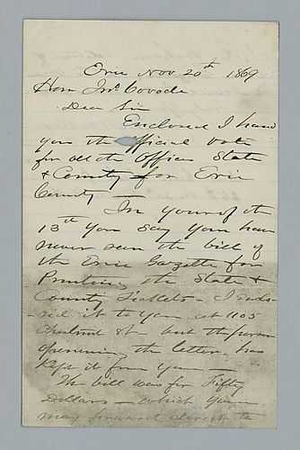 Thomas M. Walker to John Covode