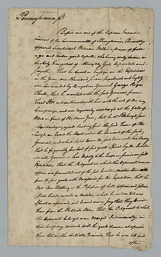 William Wilkin, Deposition