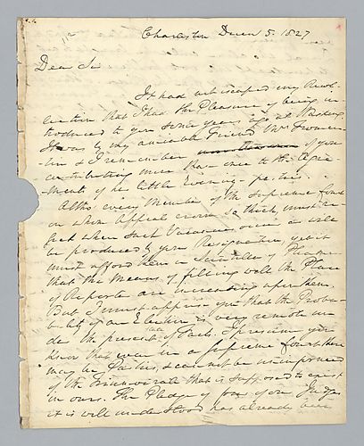 William Johnson to H. M. Brackenridge (LB# 112)