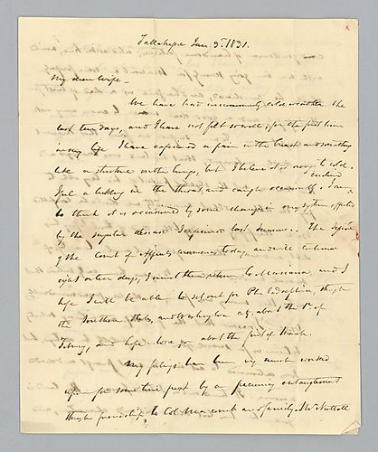 H. M. Brackenridge to Caroline Brackenridge