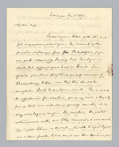 H. M. Brackenridge to Caroline Brackenridge