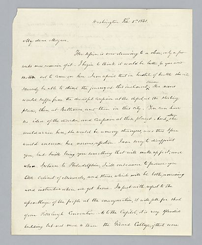 H. M. Brackenridge to Benjamin Morgan Brackenridge