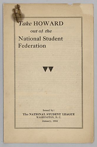 Take Howard Out of the National Student Federation