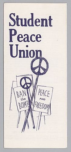Student Peace Union Recruitment Brochure