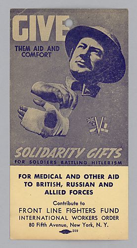 Give Them Aid and Comfort - Solidarity Gifts