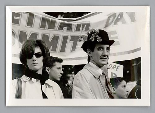 "Flower Hat" Protest