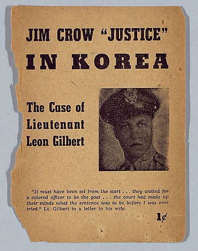 Jim Crow "Justice" In Korea, The Case of Lieutenant Leon Gilbert