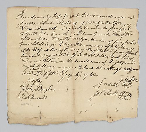 Samuel Mason and Jonathan Clark’s debt to John Bozworth