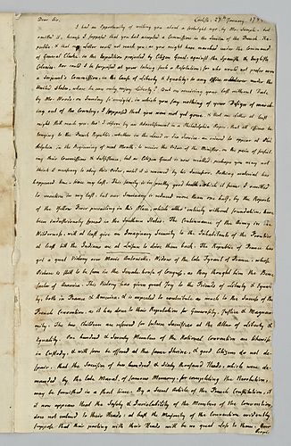 Charles Nisbet to Alexander Addison