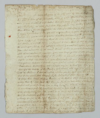 Charles Nisbet to Alexander Addison