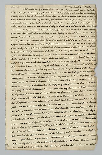 Charles Nisbet to Alexander Addison