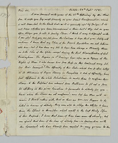 Charles Nisbet to Alexander Addison
