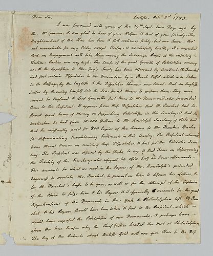 Charles Nisbet to Alexander Addison