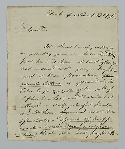 Hugh Henry Brackenridge to Alexander Addison
