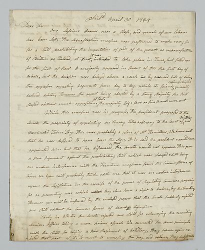 William Findley to Alexander Addison