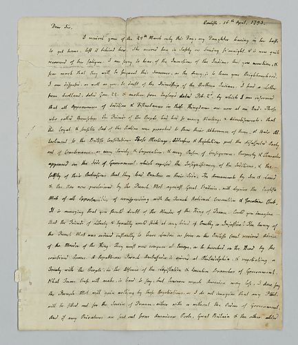 Charles Nisbet to Alexander Addison