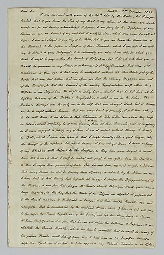 Charles Nisbet to Alexander Addison