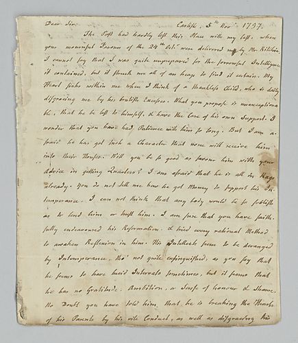 Charles Nisbet to Alexander Addison