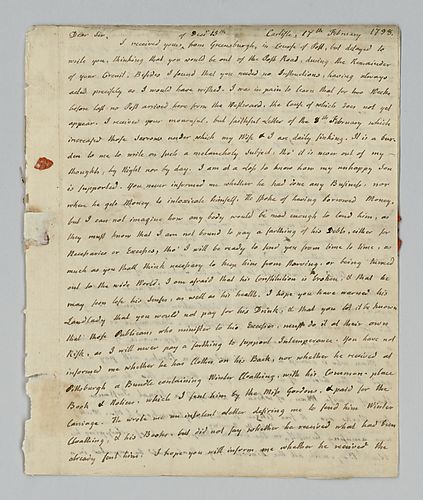 Charles Nisbet to Alexander Addison