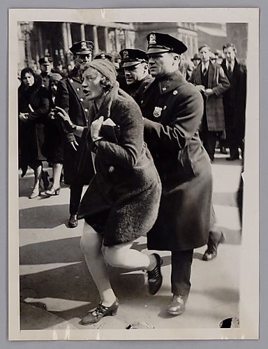 A Female Communist Demonstrator