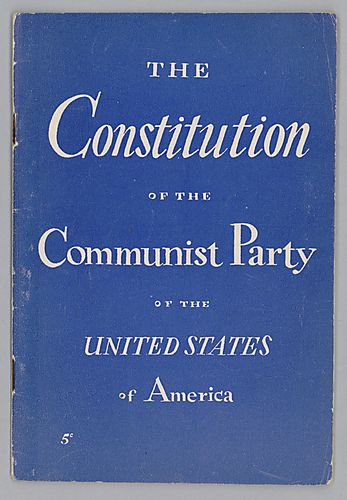 "The Constitution of the Communist Party of the United States of America"