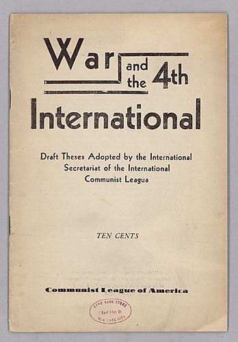 War and the 4th International
