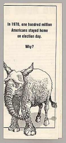 Flyer for Consumer/Citizens Party