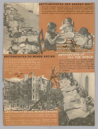 "Ajut Infantil De Reraguarda" Flyer