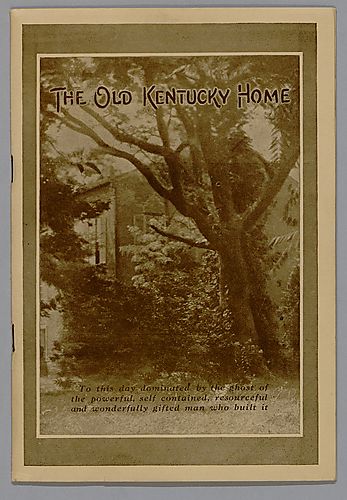 Souvenir Booklet of My Old Kentucky Home (41 pages)