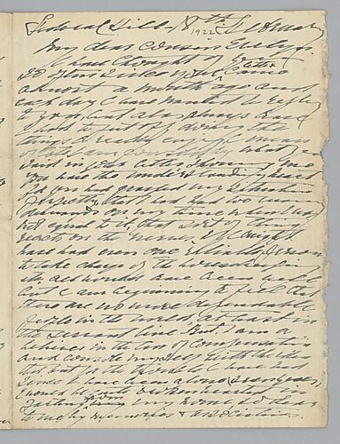 Letter from Madge Rowan Frost to Evelyn Foster Morneweck