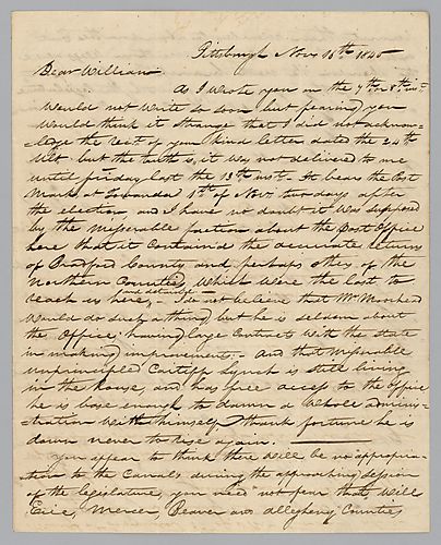 From William B. Foster to William Foster, Jr.