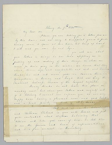 From Eliza C. Foster to Morrison Foster