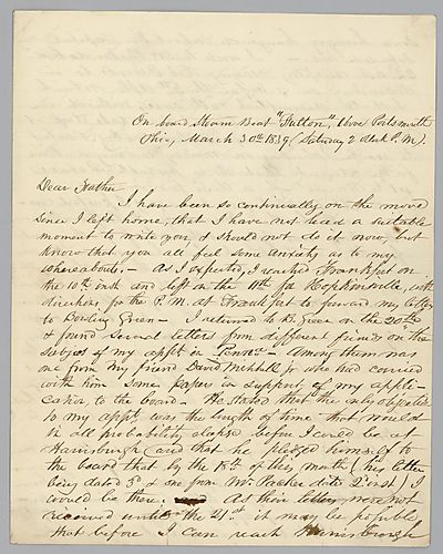 From William Foster, Jr., to William B. Foster