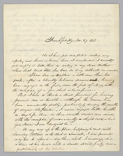 From William B. Foster, Jr., to Eliza Foster