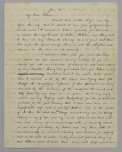 From Eliza Foster to William Foster, Jr.