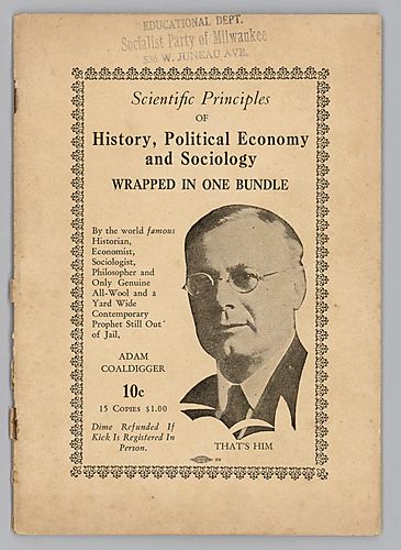 "Scientific Principles of History, Political Economy and Sociology Wrapped in One Bundle