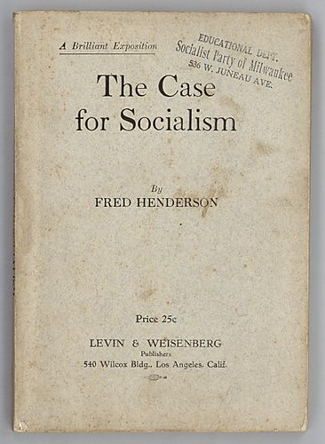 "The Case for Socialism", By Fred Henderson