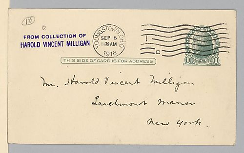 From Evelyn Foster Morneweck to Harold Vincent Milligan