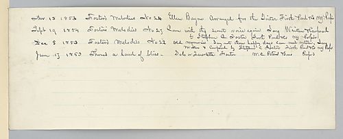 List of Foster songs from 1853 and 1854