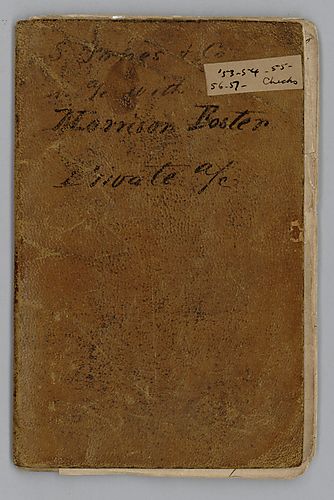 Morrison Foster's Check ledger