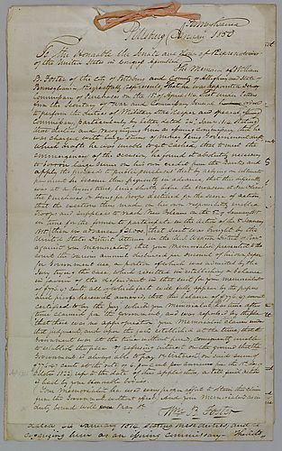Court papers from Pittsburgh, regarding government payment