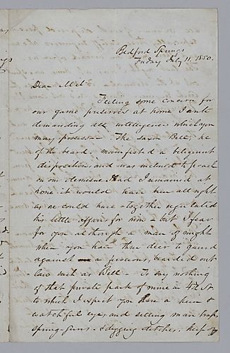 Letter from Richard Cowan to Morrison Foster