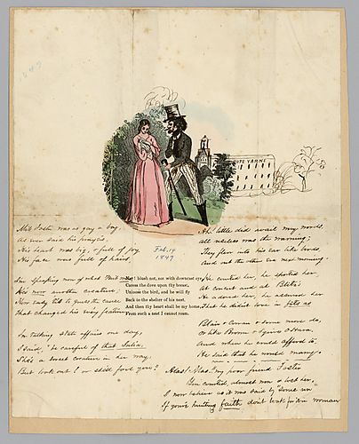 Valentine from Julia Murray to Morrison Foster