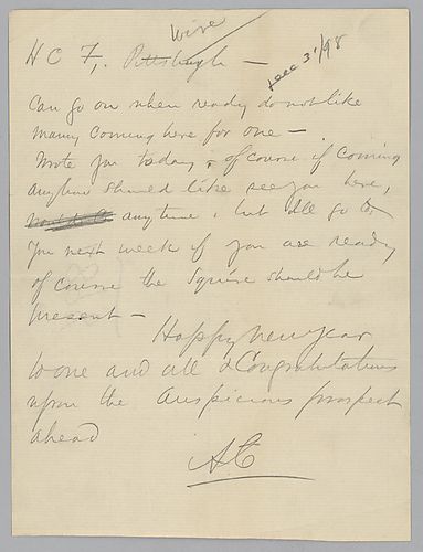 Carnegie writes from New York, [N.Y.] on meeting with Frick either in New York or Pittsburgh