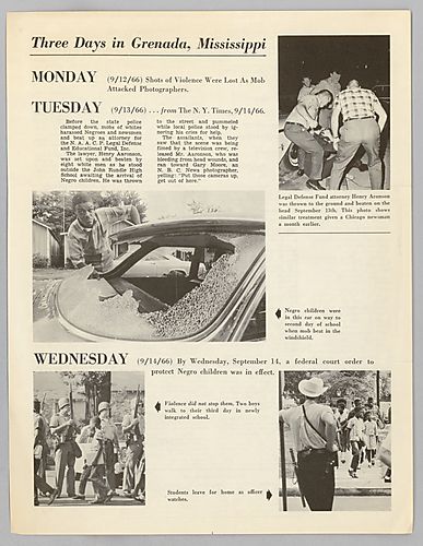 "Negroes Beaten in Grenada School Integration" New York Times article