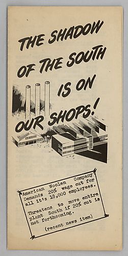 The Shadow of the South is On Our Shops! Pamphlet