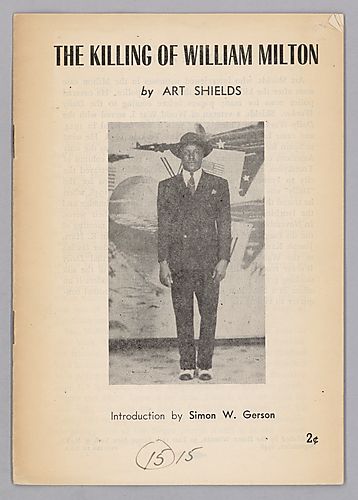 The Killing of William Milton, by Art Shields
