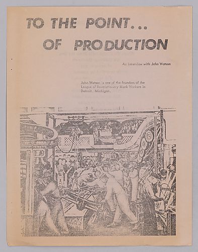 To the Point...Of Production, An Interview with John Watson