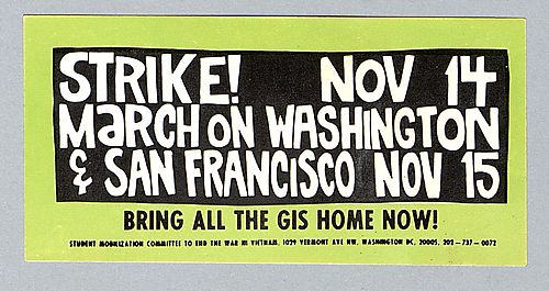 Assorted March for Peace Flyers