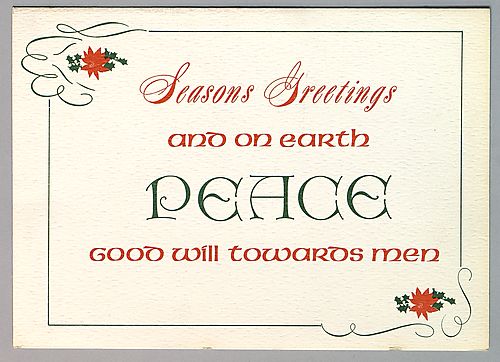 Assorted Holiday Cards for Peace